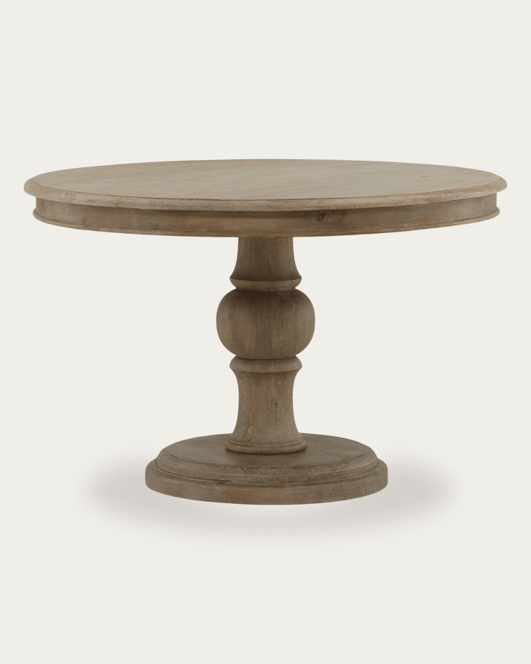 dining room furniture modern mountain mango wood dining table Hello Norden - Ingmar Round Dining Table