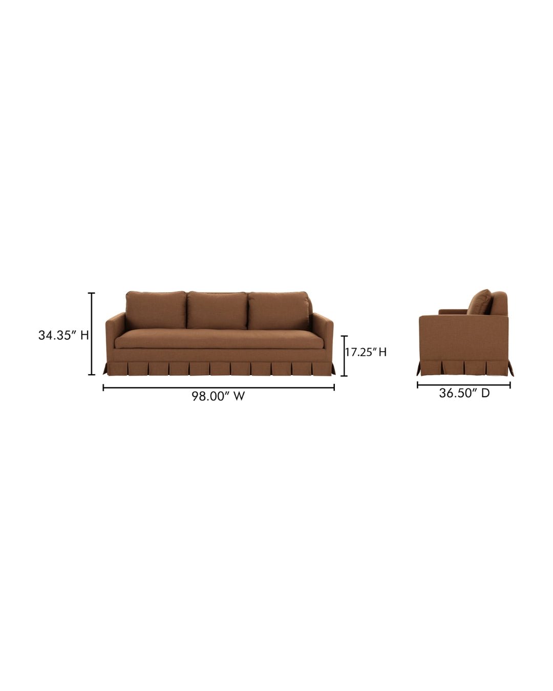 Penny Upholstered Sofa - Sofas - Hello Norden