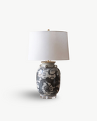 living room furniture modern mountain  table lamp Hello Norden - Aslak Porcelain Hand-Painted Abstract Lamp