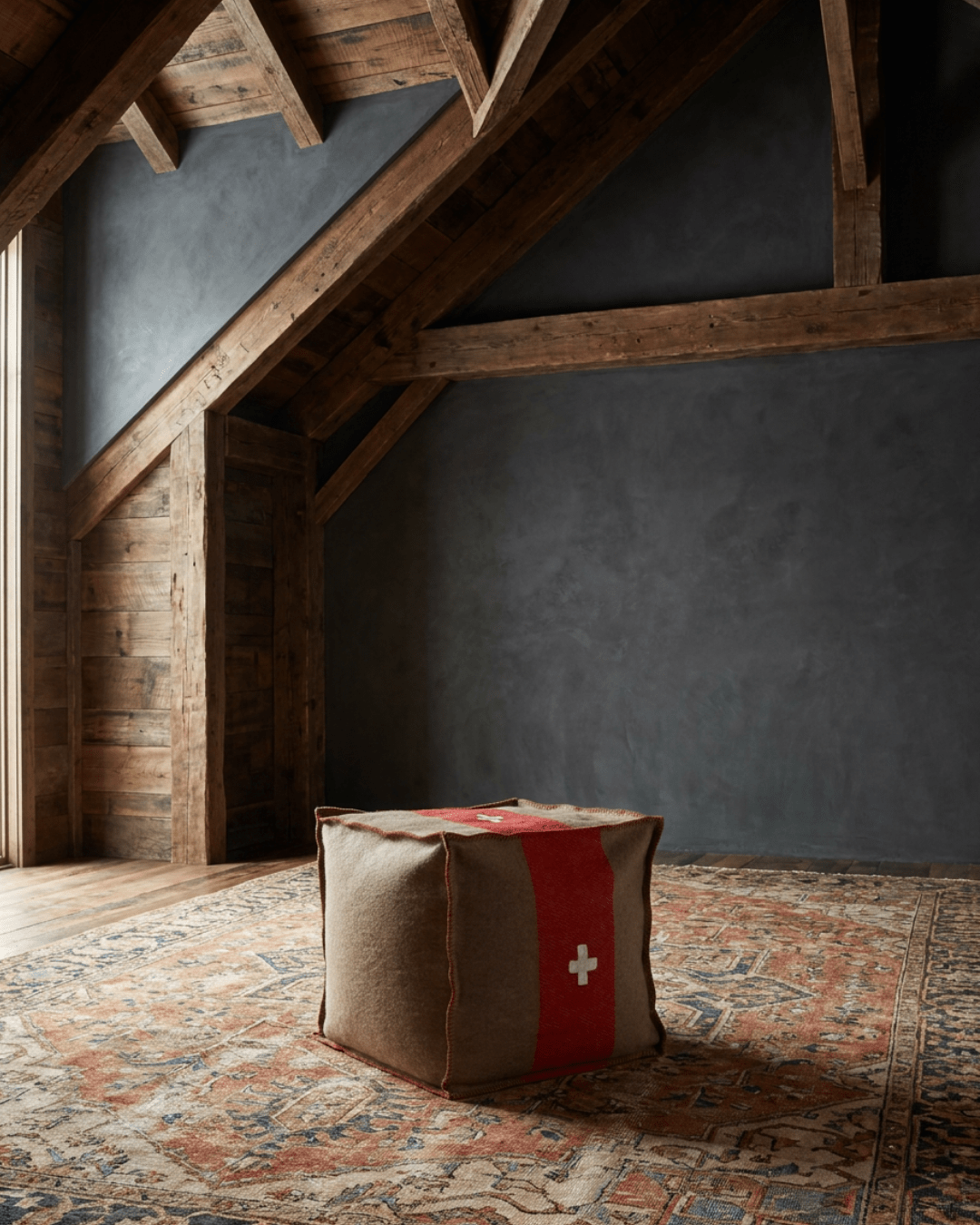 Frey Army Pouf - Ottomans & Poufs - Hello Norden