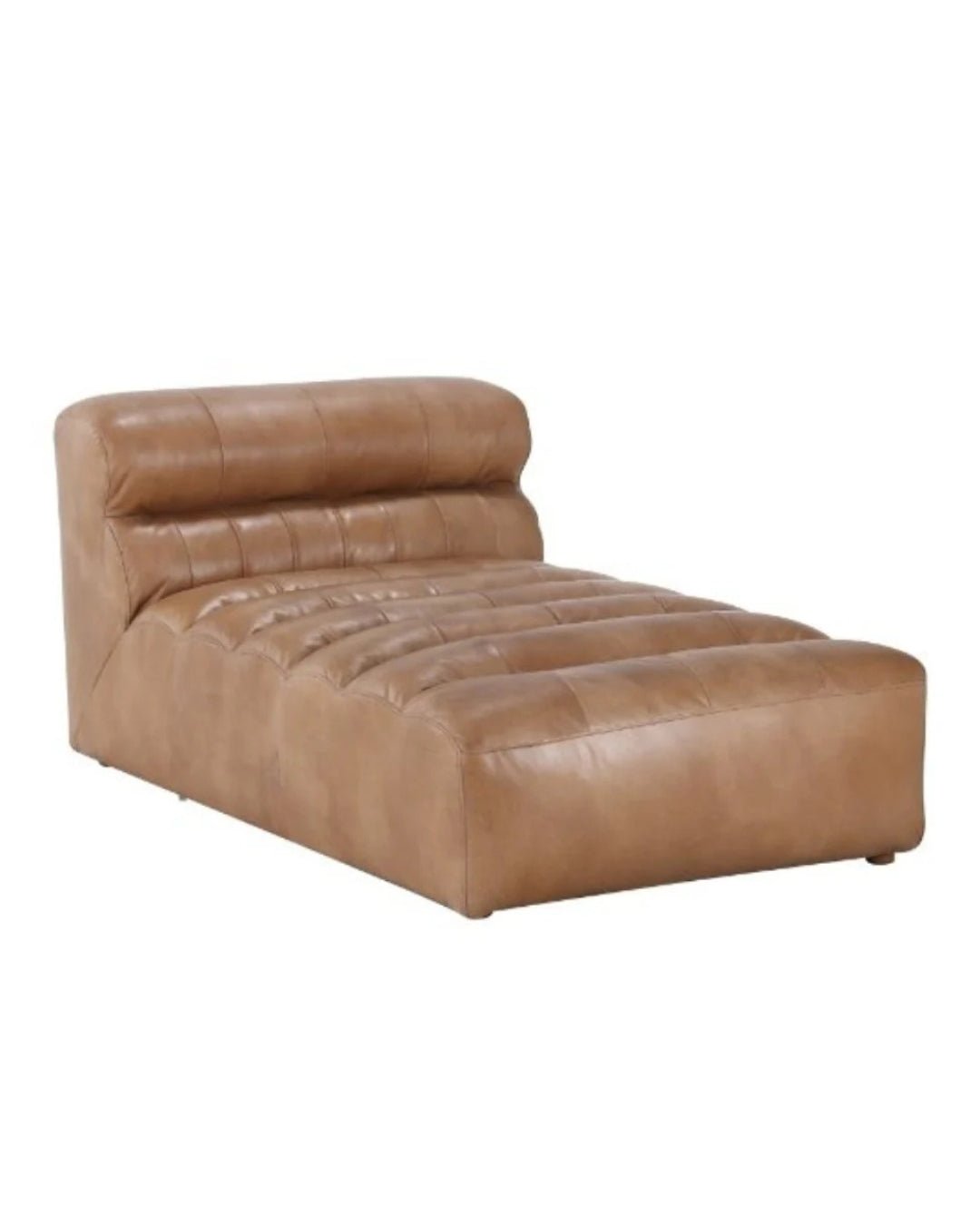 Rainor Leather Chaise - Chaises - Hello Norden