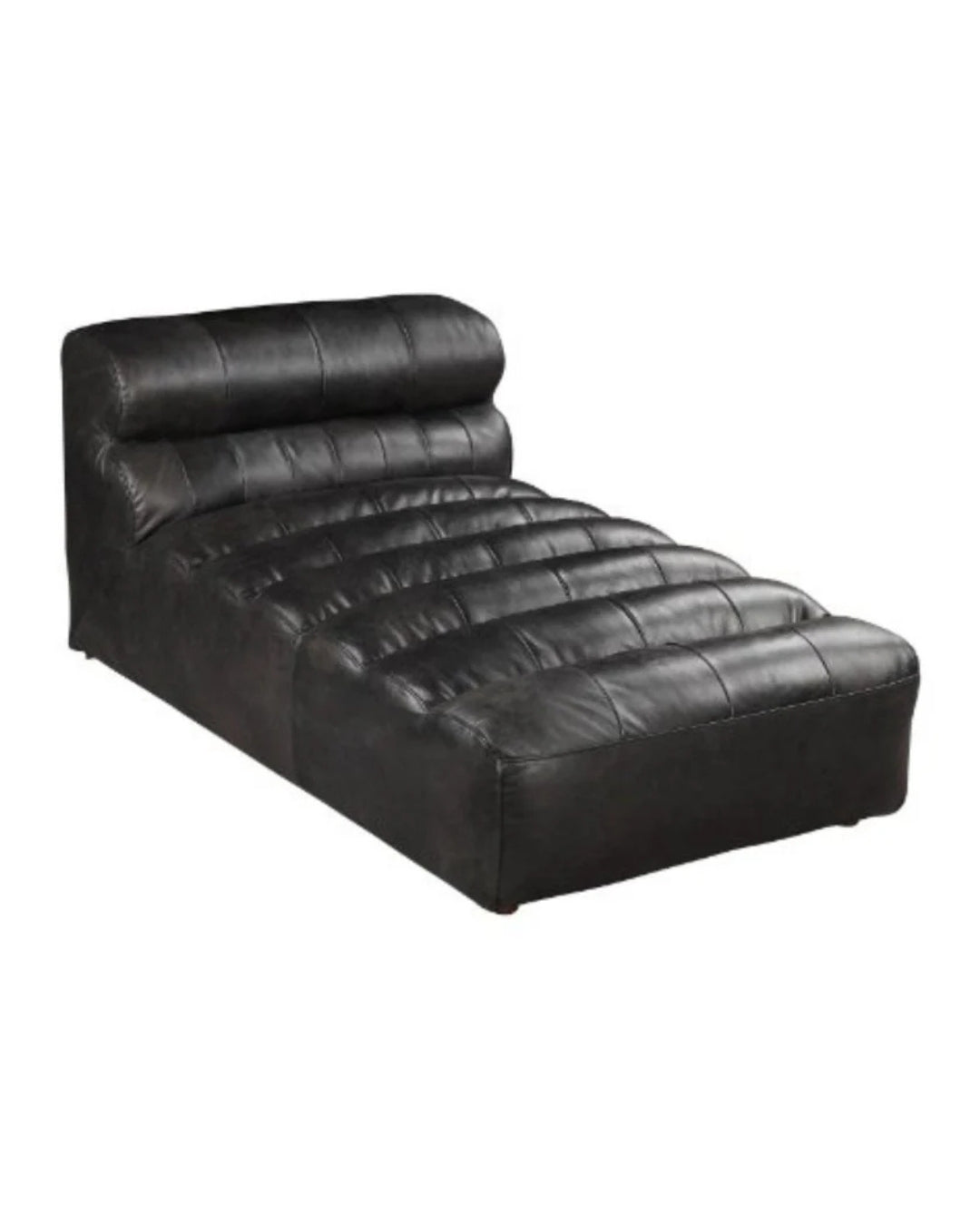 Rainor Leather Chaise - Chaises - Hello Norden