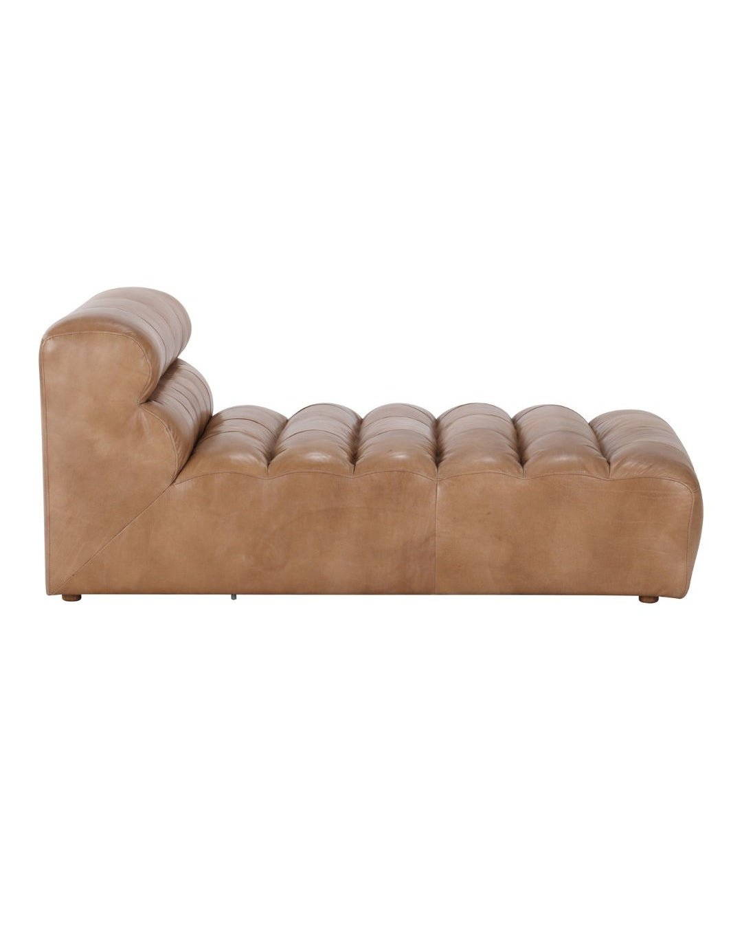 Rainor Leather Chaise - Chaises - Hello Norden
