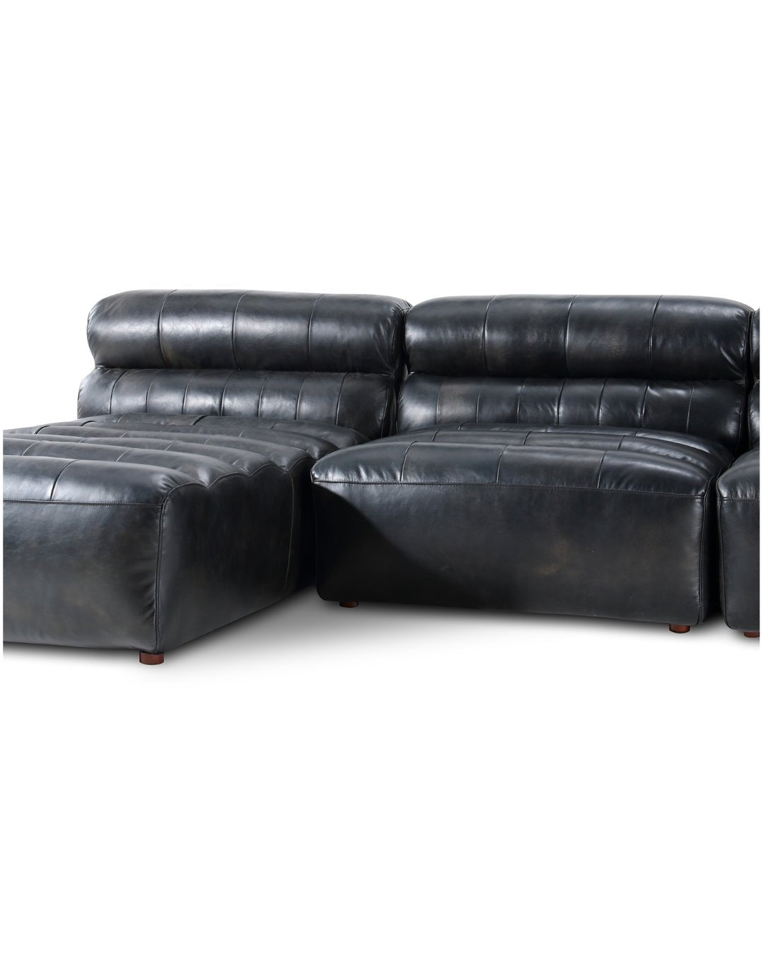 Rainor Leather Sectional - Sectionals - Hello Norden