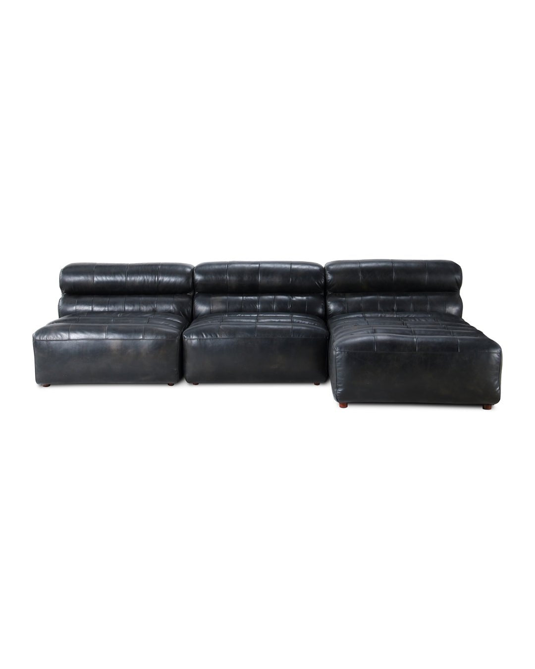 Rainor Leather Sectional - Sectionals - Hello Norden