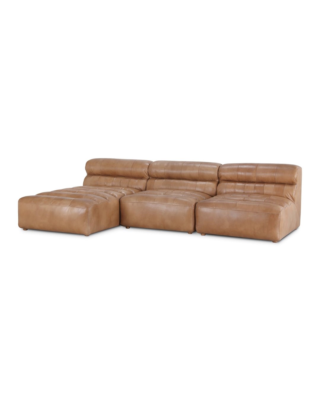 Rainor Leather Sectional - Sectionals - Hello Norden