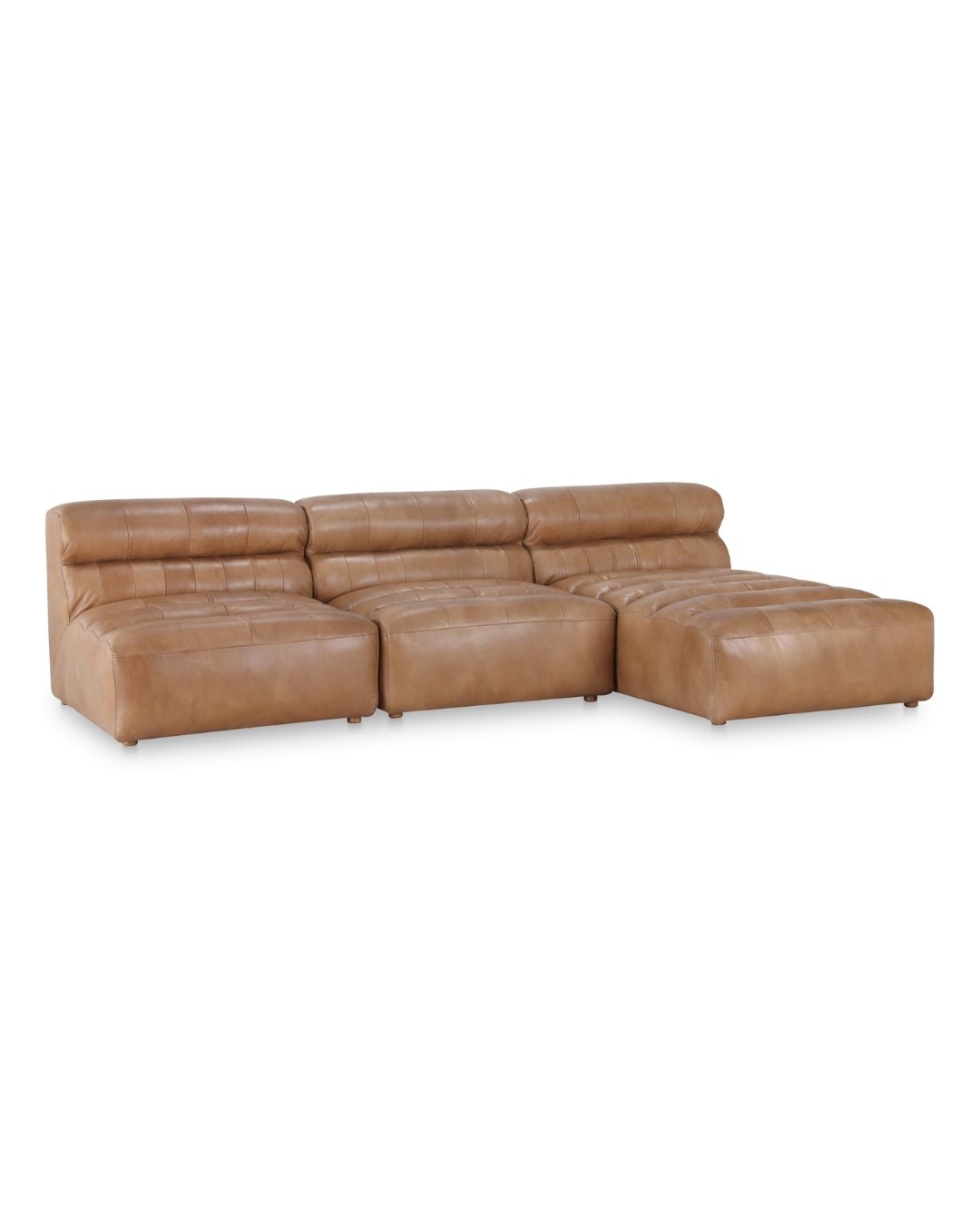 Rainor Leather Sectional - Sectionals - Hello Norden