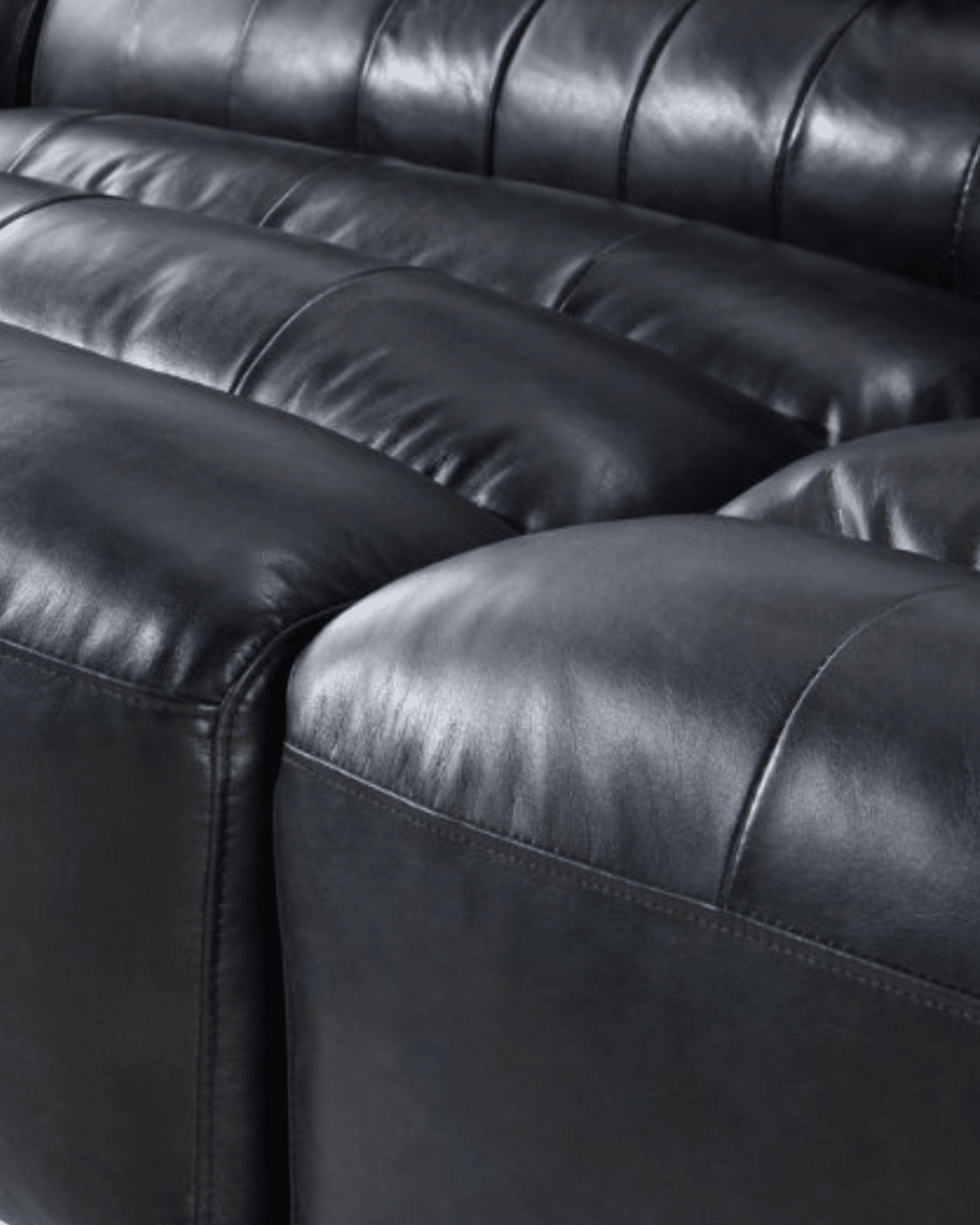 Rainor Leather Sectional - Sectionals - Hello Norden