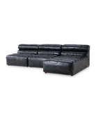 Rainor Leather Sectional - Sectionals - Hello Norden