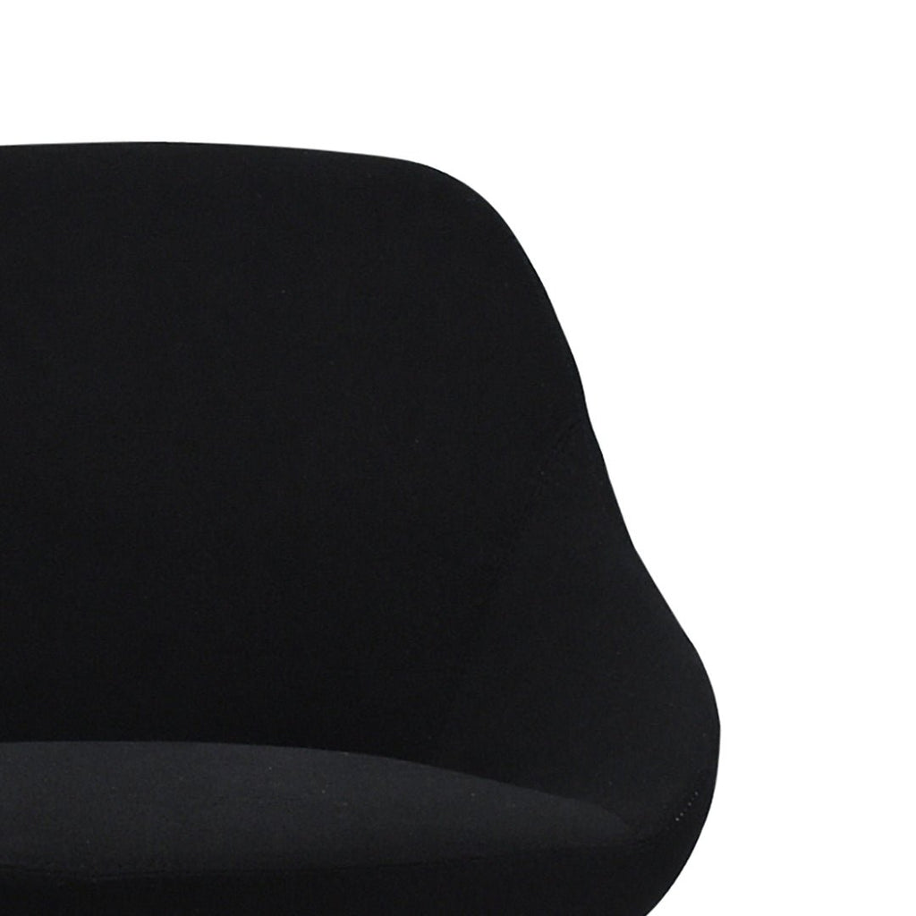 Rasmus Black Bar Chair - Bar Stools - Hello Norden