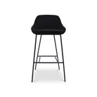 Rasmus Black Bar Chair - Bar Stools - Hello Norden