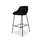 Rasmus Black Bar Chair - Bar Stools - Hello Norden