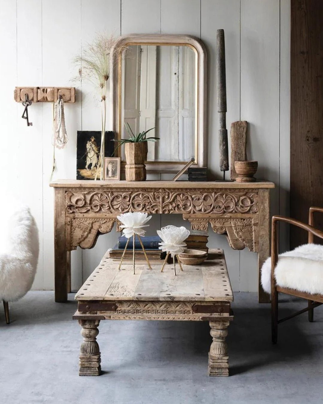 Vidar Salvaged Wood Coffee Table - Reclaimed Wood Furniture - Hello Norden