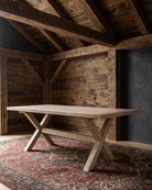 Haldis Round Dining Table - Reclaimed Wood Furniture - Hello Norden