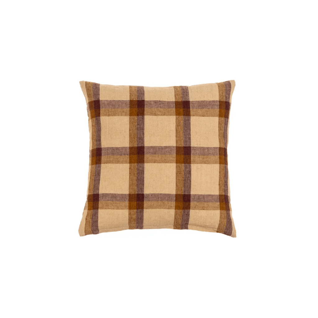 Rolf Plaid Throw Pillow 20" X 20" - Throw Pillows - Hello Norden