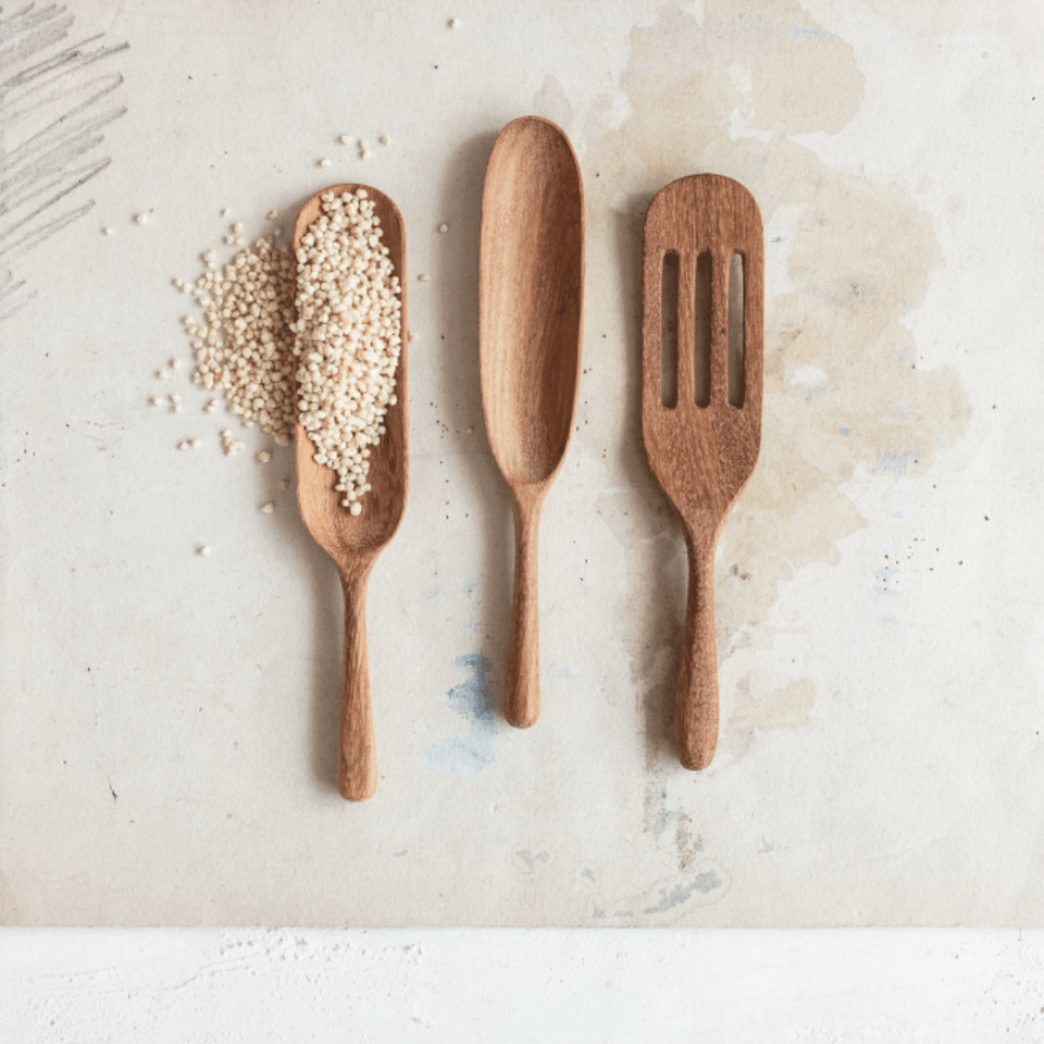 Rune Mini Wooden Utensils