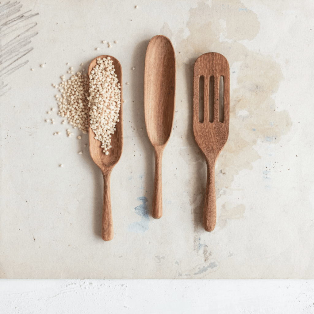 Rune Mini Wooden Utensils - Spoon - Hello Norden