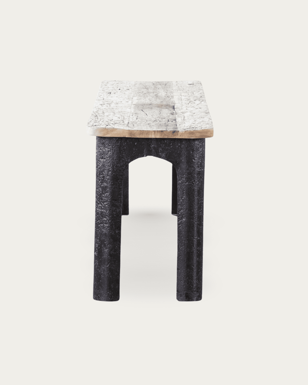 Finn Rustic Wood Bench - Stools & Benches - Hello Norden