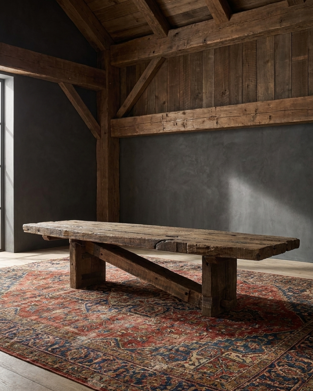 Ebon Coffee Table - Reclaimed Wood Furniture - Hello Norden