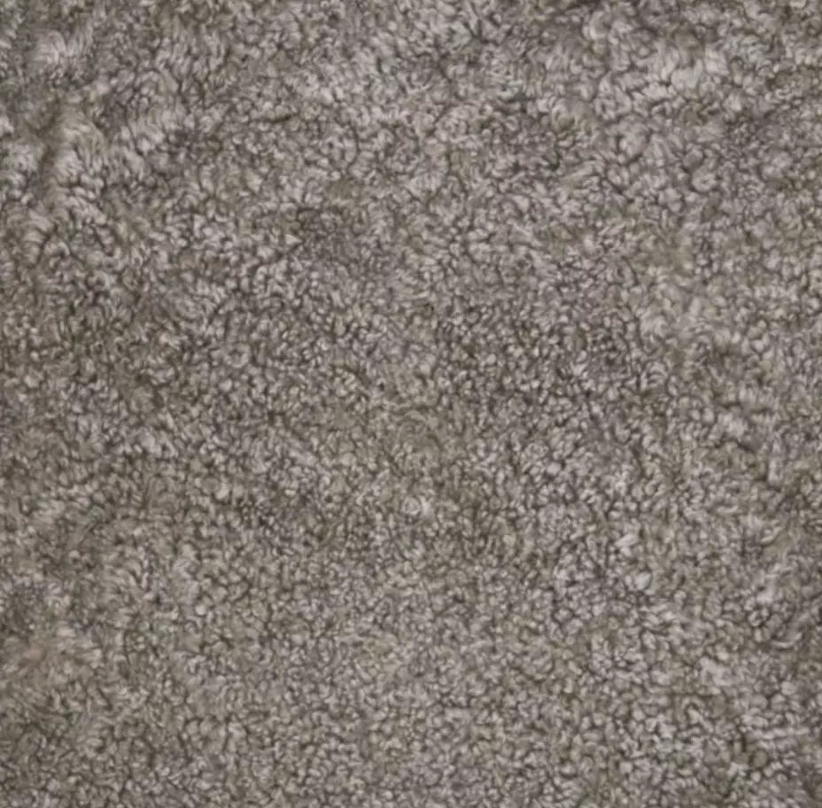 Dark Taupe Shearling fabric swatch