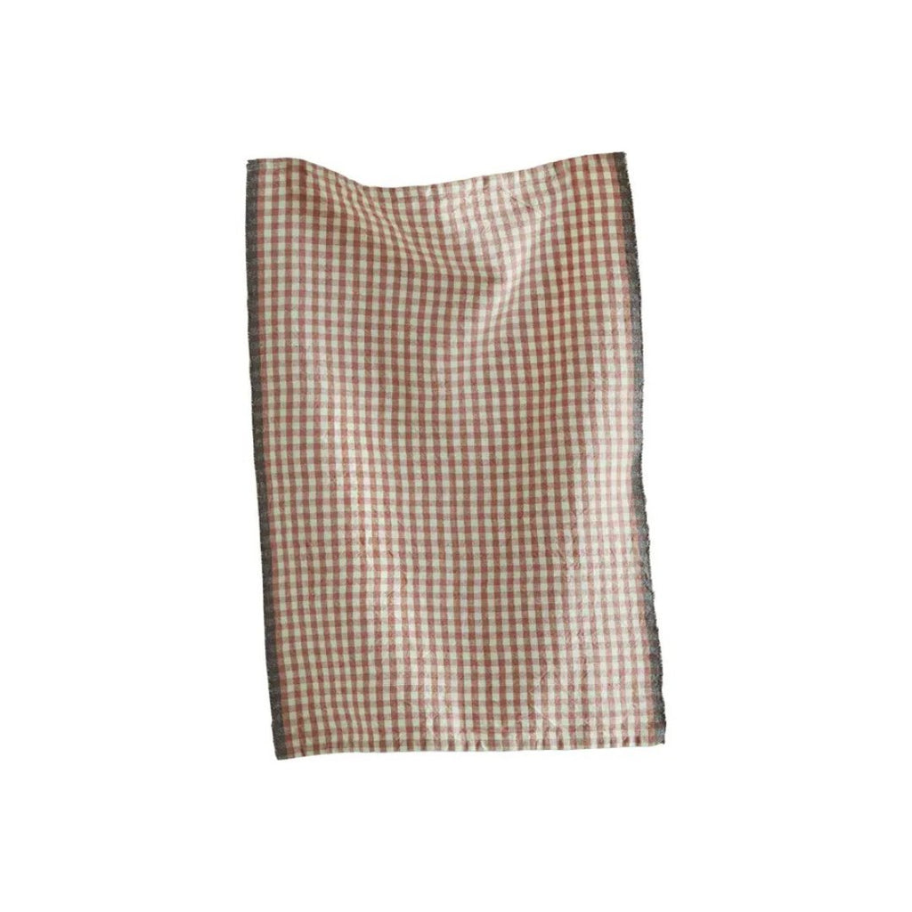 Signy Linen & Cotton Check Dishtowel - Kitchen Towels - Hello Norden