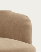 dining room furniture modern mountain velvet fabric dining chair Hello Norden - Sigrun Dining Chair, detail view