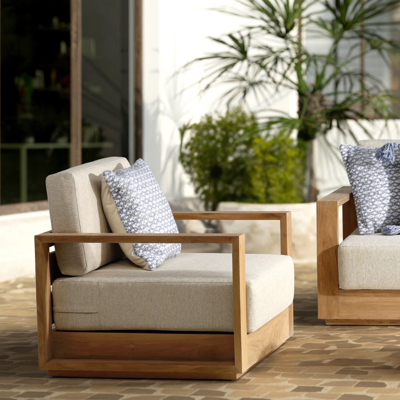 Sindre Outdoor Lounge Chair - Arm Chairs - Hello Norden
