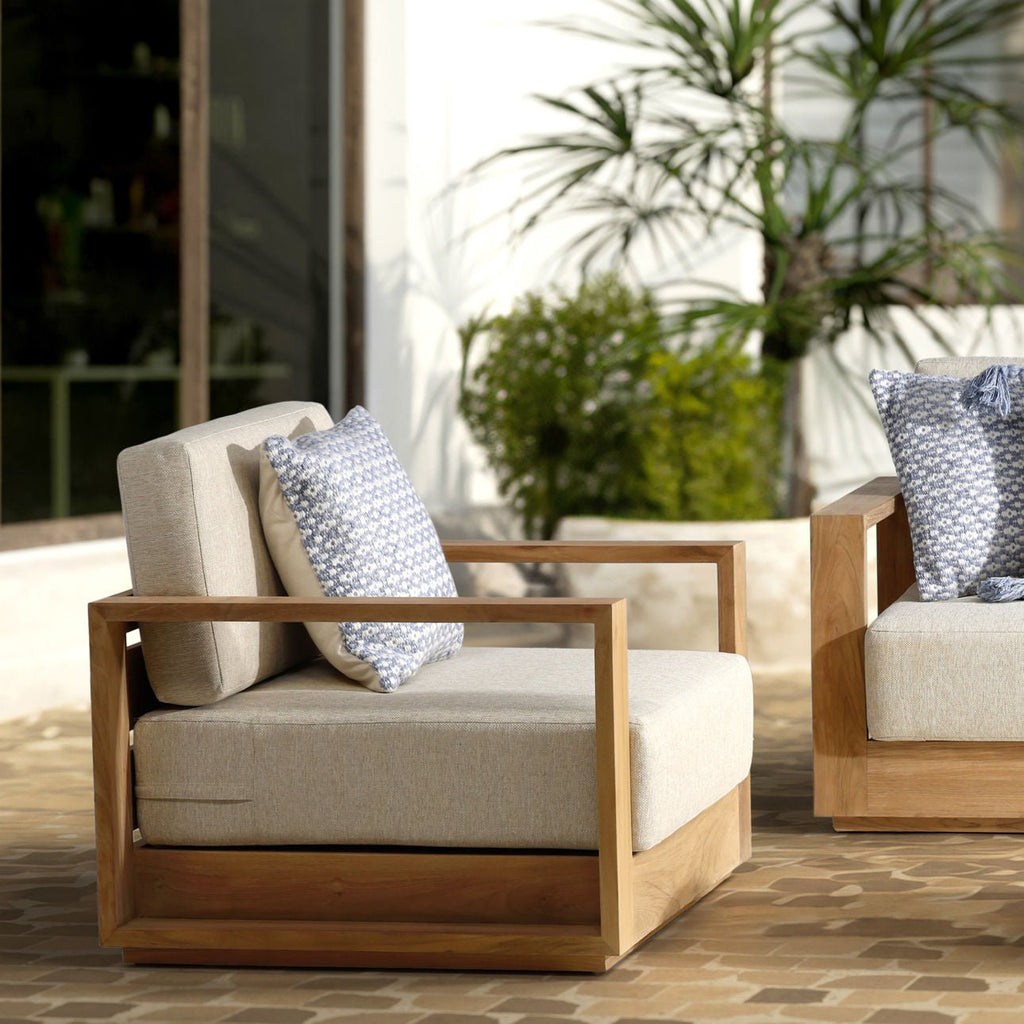 Sindre Outdoor Lounge Chair - Arm Chairs - Hello Norden
