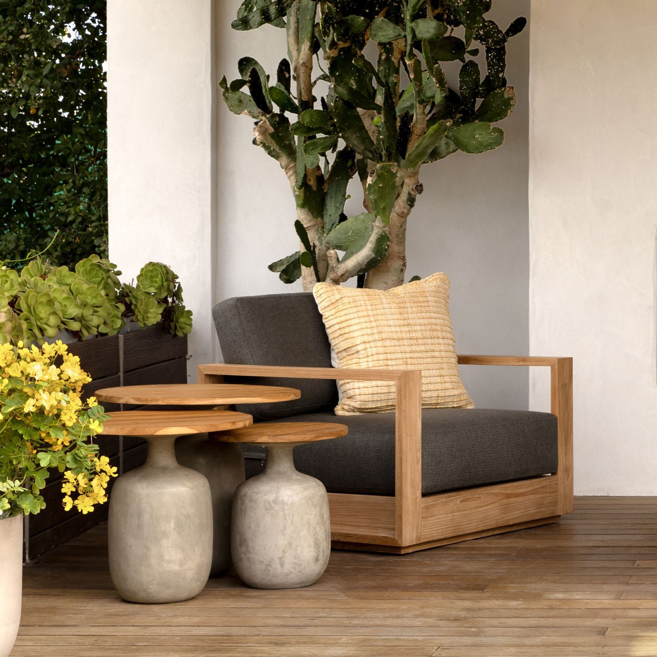 Sindre Outdoor Lounge Chair - Arm Chairs - Hello Norden