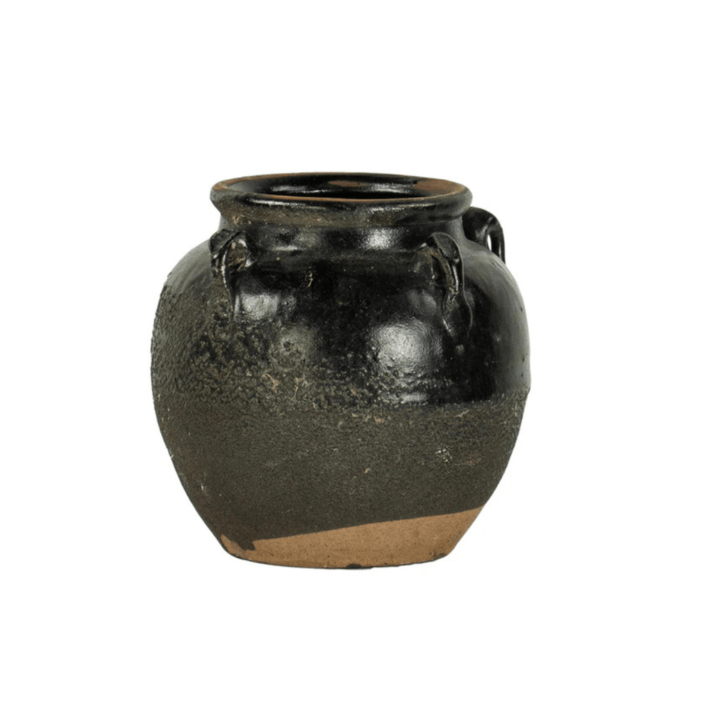 Skadi Vintage Glazed Handle Pot - Pots - Hello Norden