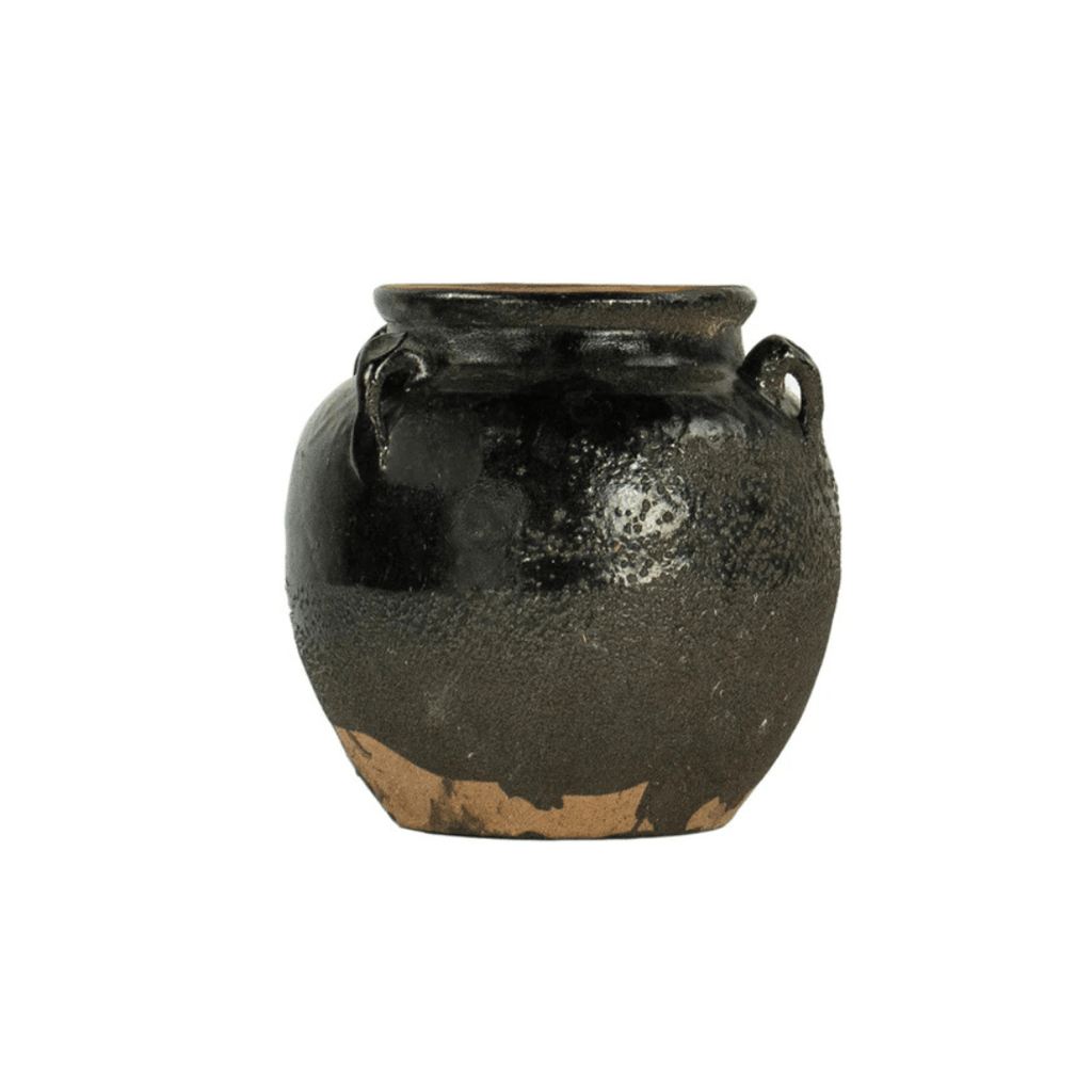 Skadi Vintage Glazed Handle Pot - Pots - Hello Norden