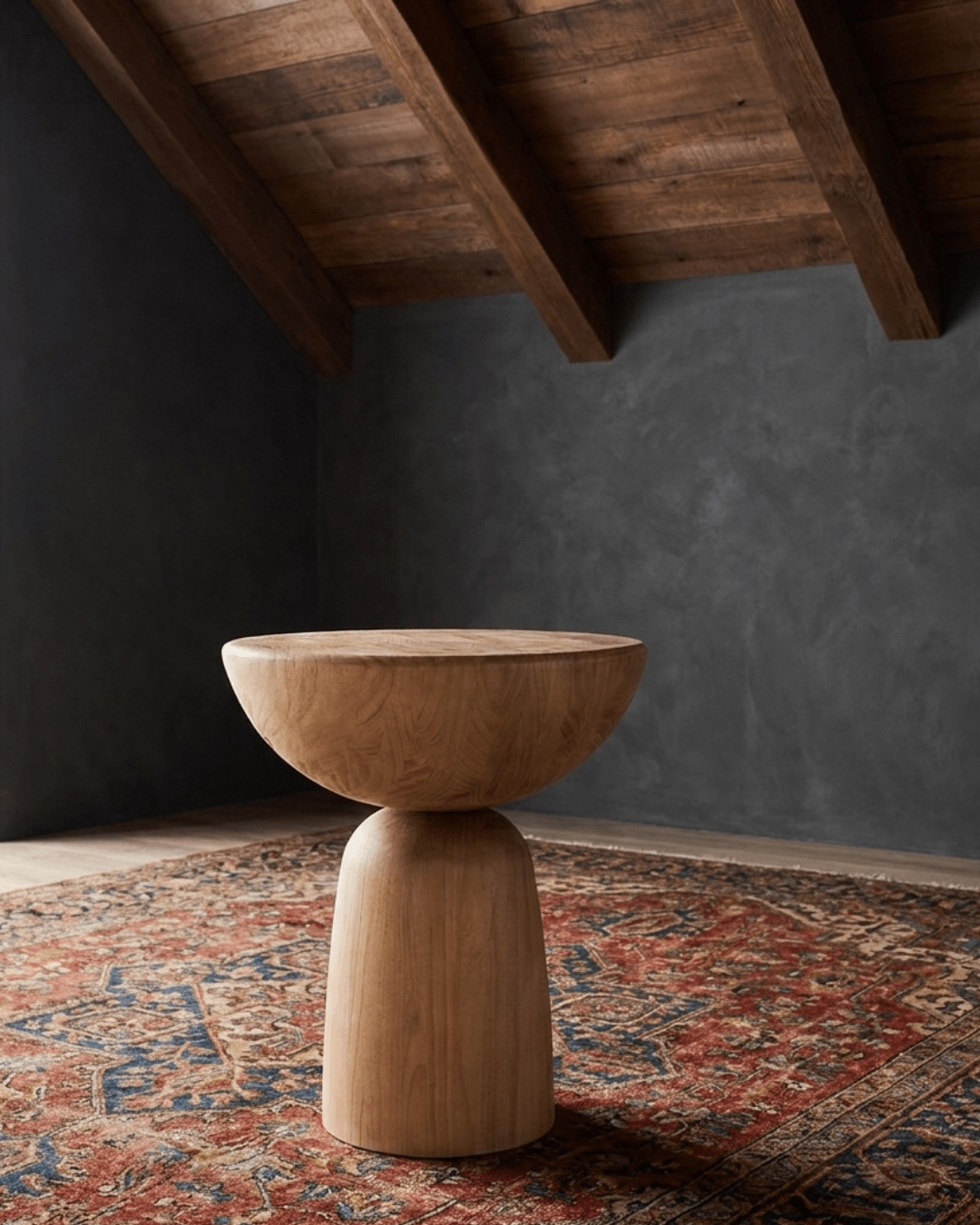 Lovisa Side Table - Reclaimed Wood Furniture - Hello Norden