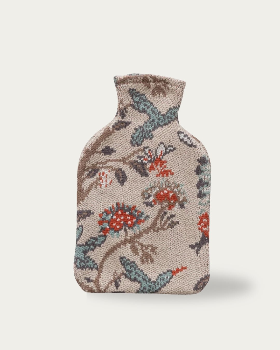 Sol Hot Water Bottle with Cotton Knit Cover - Apothecary - Hello Norden