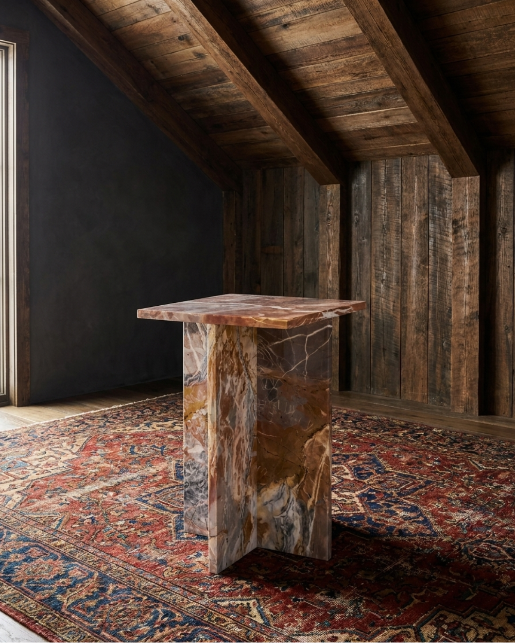 Wayde Marble Side Table - Side Tables - Hello Norden