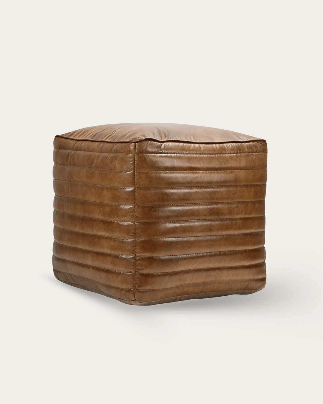 Leather Ottoman (Multiple Options) - Ottomans & Poufs - Hello Norden
