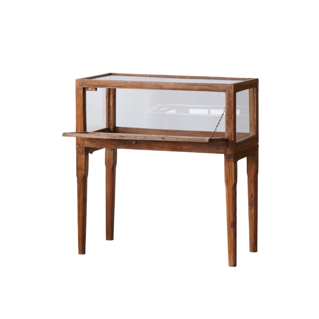 Stig Vintage Display Case Table - Cabinets & Storage - Hello Norden