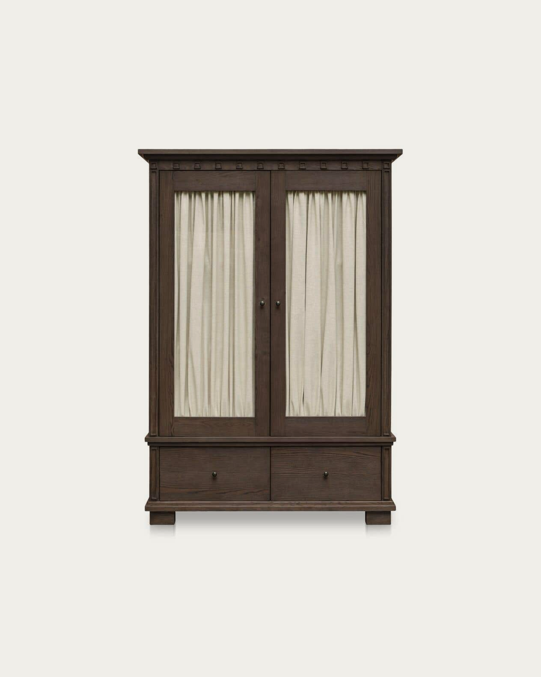 living room furniture modern mountain  cabinet Hello Norden - Olav Tall Cabinet Dark