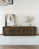 Broder Pine Wood Media Cabinet - Cabinets & Storage - Hello Norden