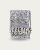 Sunniva Handloom Cotton Throw Floral Print - Throw - Hello Norden