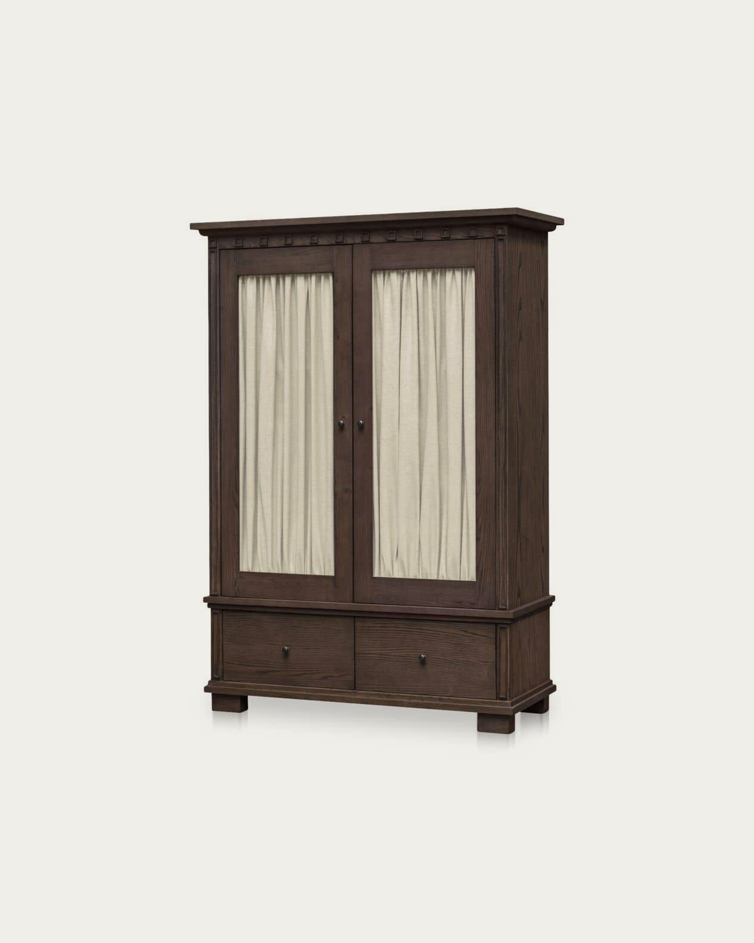 living room furniture modern mountain  cabinet Hello Norden - Olav Tall Cabinet Dark