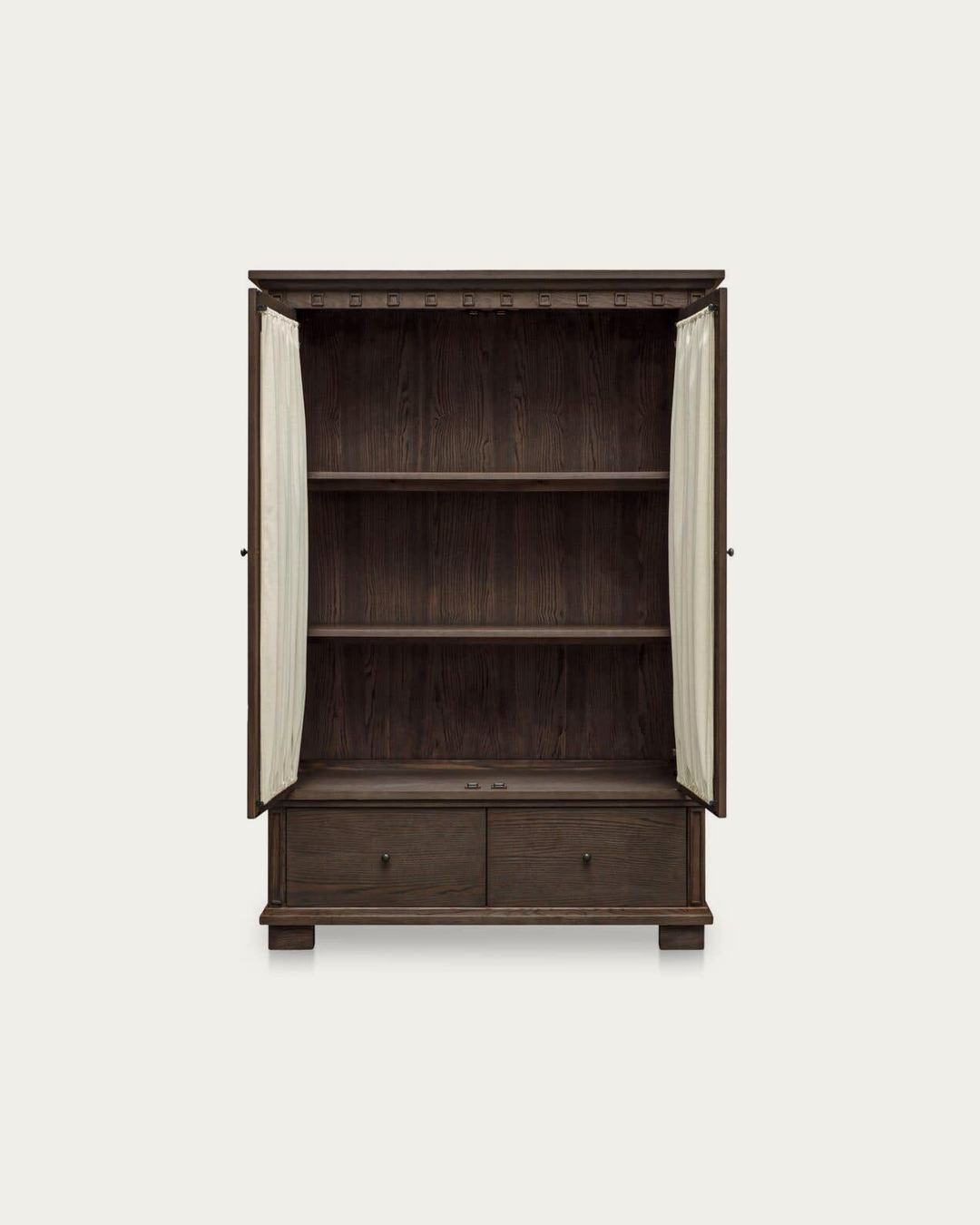 living room furniture modern mountain  cabinet Hello Norden - Olav Tall Cabinet Dark