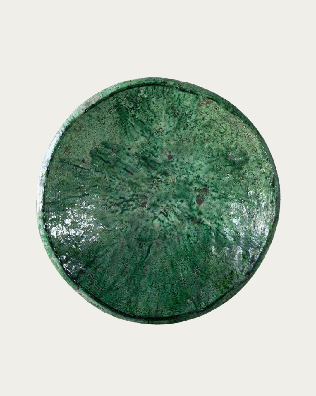 Tamegroute Charger Green - Decorative Bowls - Hello Norden