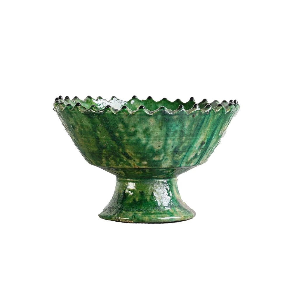 Tamegroute Compote Green bowl - Decorative Bowls - Hello Norden