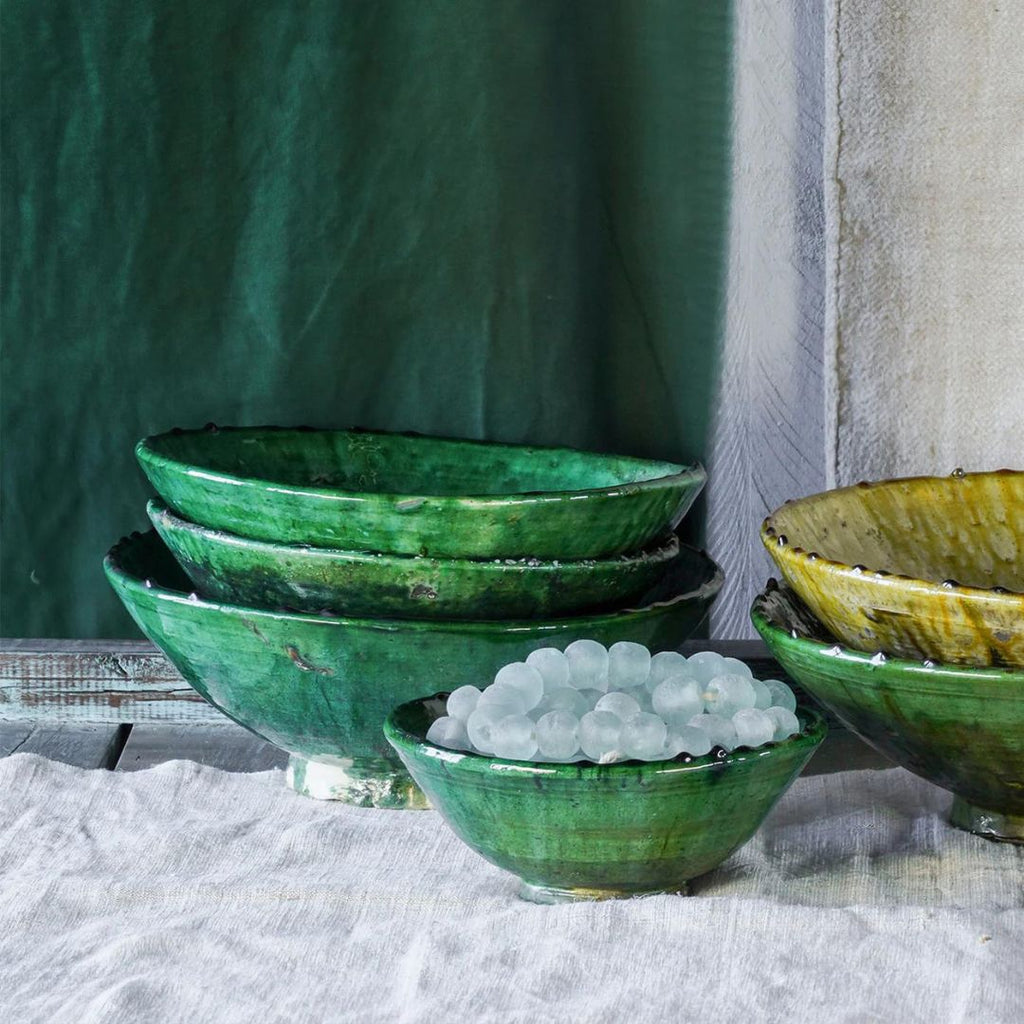 Tamegroute Green Bowl - Decorative Bowls - Hello Norden