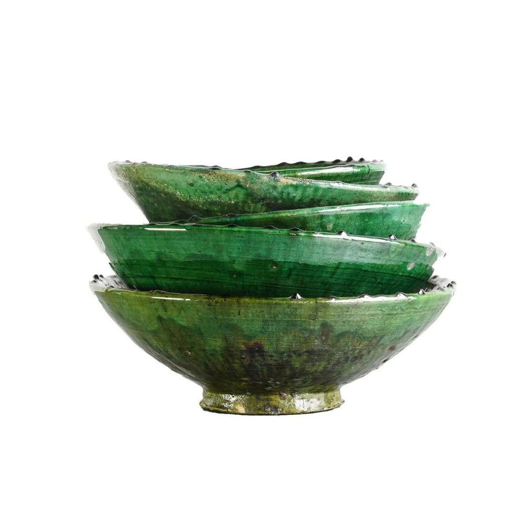 Tamegroute Green Bowl - Decorative Bowls - Hello Norden