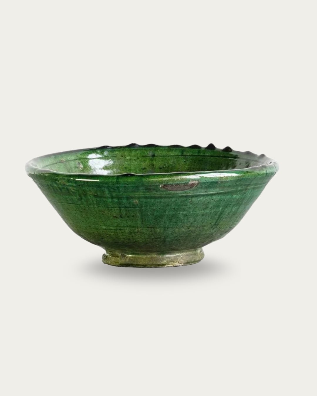 Tamegroute Green Bowl (Multiple Sizes) - Decorative Bowls - Hello Norden