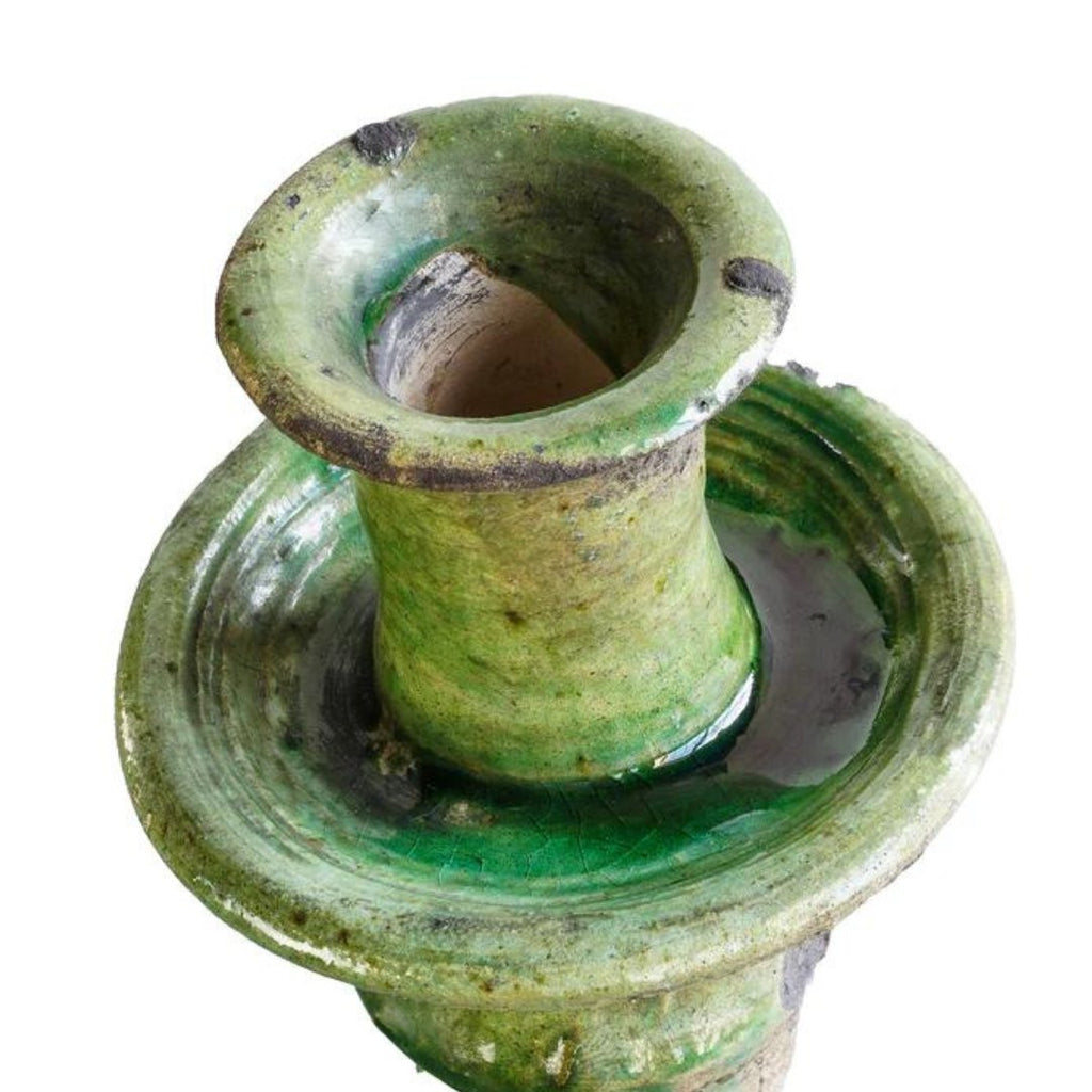 Tamegroute Green Candle Holder - Candle Holders - Hello Norden