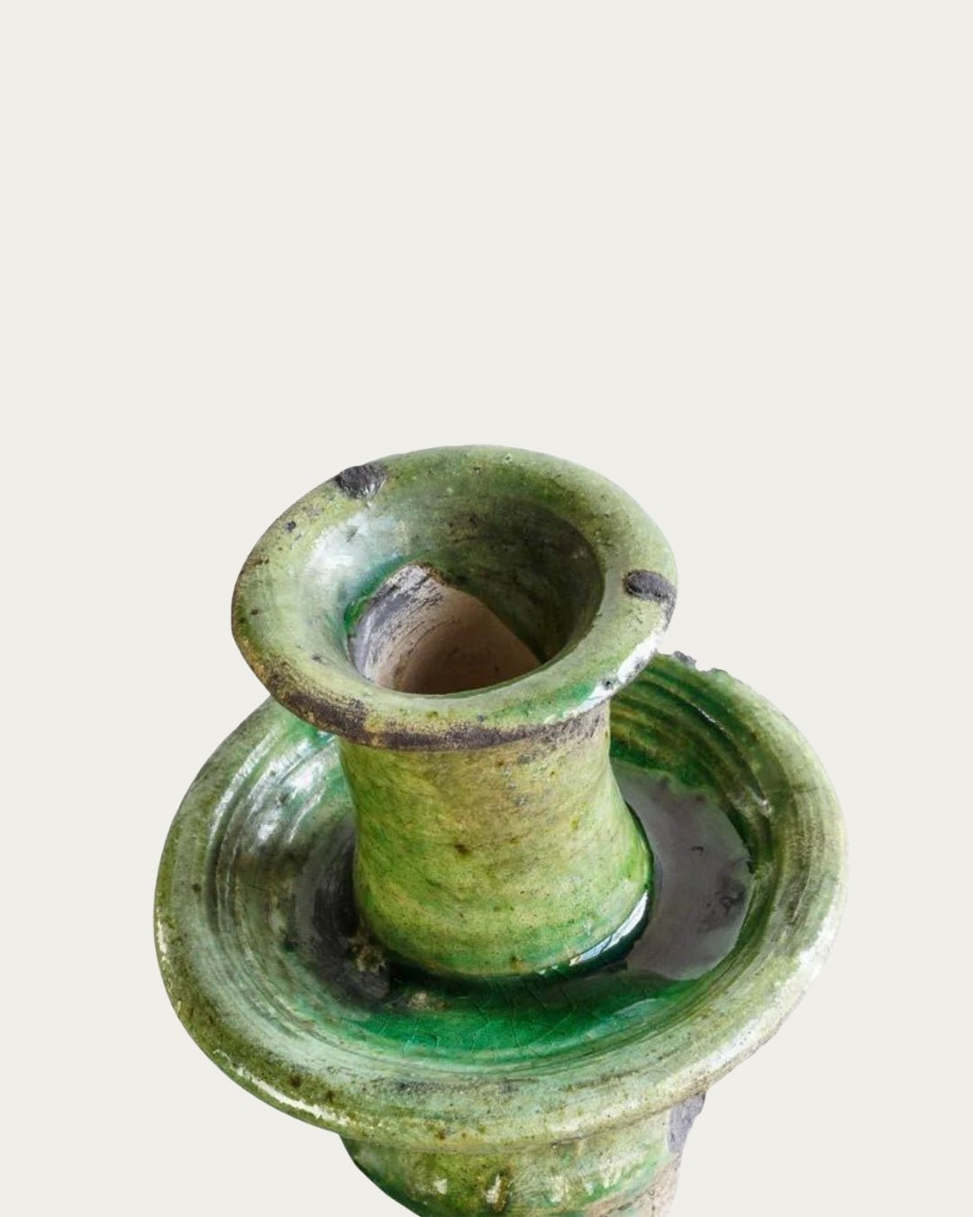 Tamegroute Green Candle Holder - Candle Holders - Hello Norden