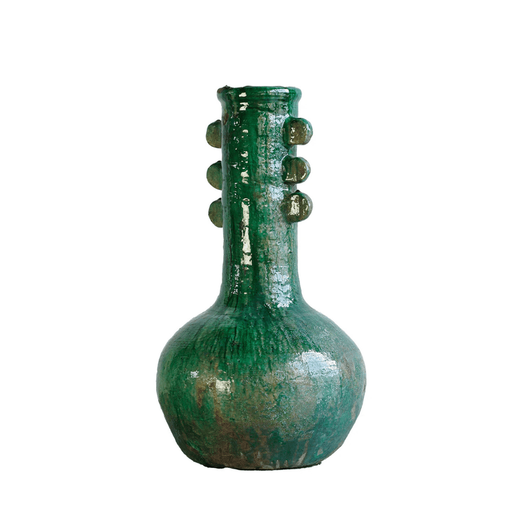 Tamegroute Green Vase - Vases - Hello Norden