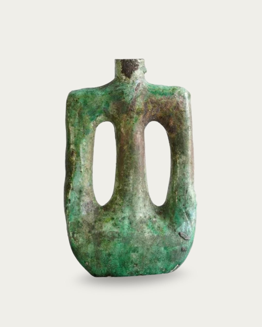 Tamegroute Green Vintage Sculpture (Multiple Styles) - Sculptures - Hello Norden